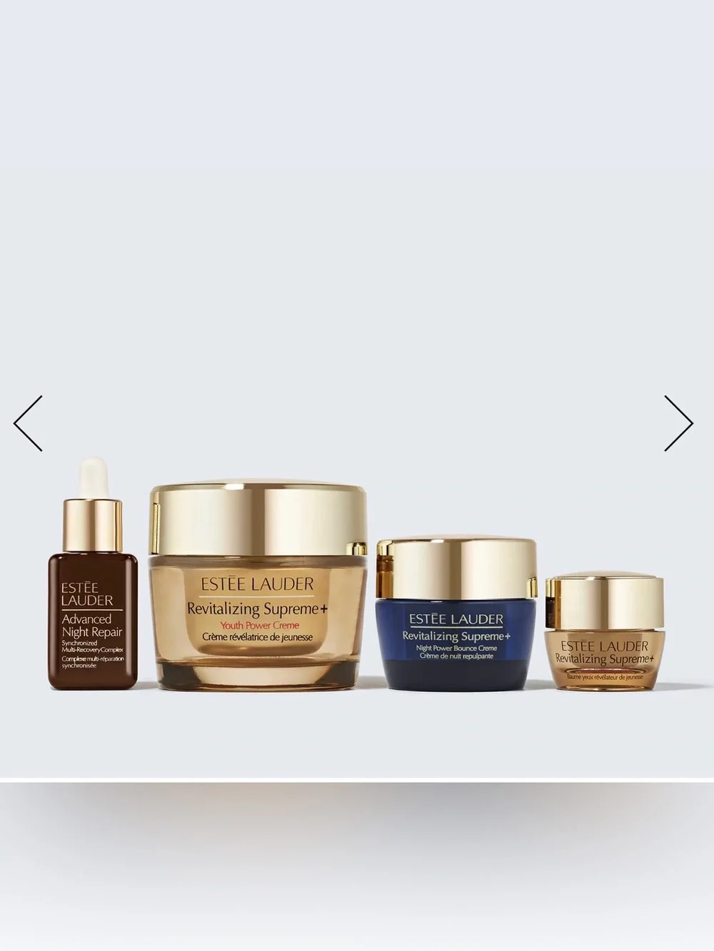 Estée Lauder Lifting and Firming Routine
Revitalizing Supreme+ Skincare Gift Set - Picture 2 of 7